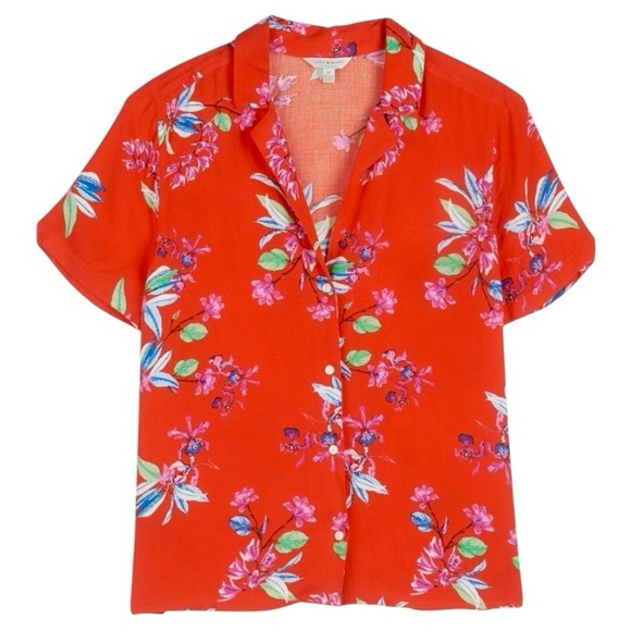 Lucky Brand Tropical Brooklyn Shirt - size M - NWT - Picture 1 of 3